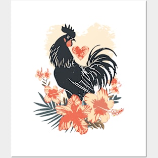 Floral Bouquet Botanical Flower Garden Adore Flower Chickens Posters and Art